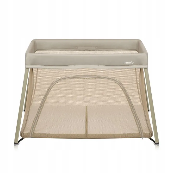 Ліжечко-манеж Lionelo ALICE BEIGE OLIVE — Photo 8