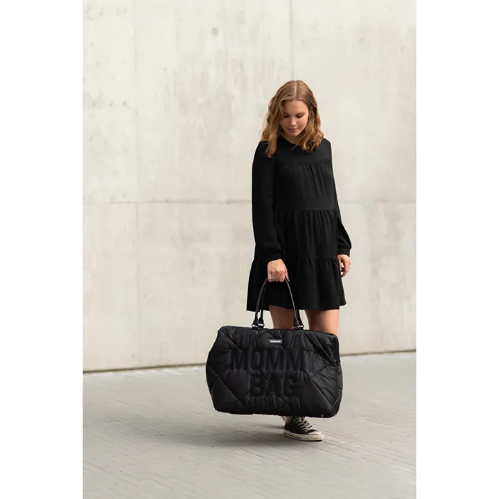 Сумка Childhome Mommy bag puffered black, арт. CWMBBPBL — Photo 27
