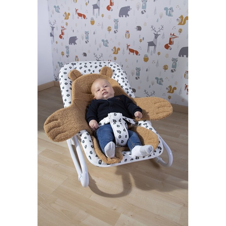 Подушка універсальна до стільця для годування Childhome teddy/beige — Photo 16