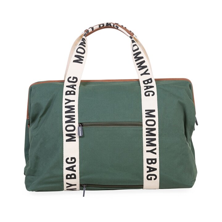 Сумка Childhome Mommy bag Signature canvas green — Photo 22