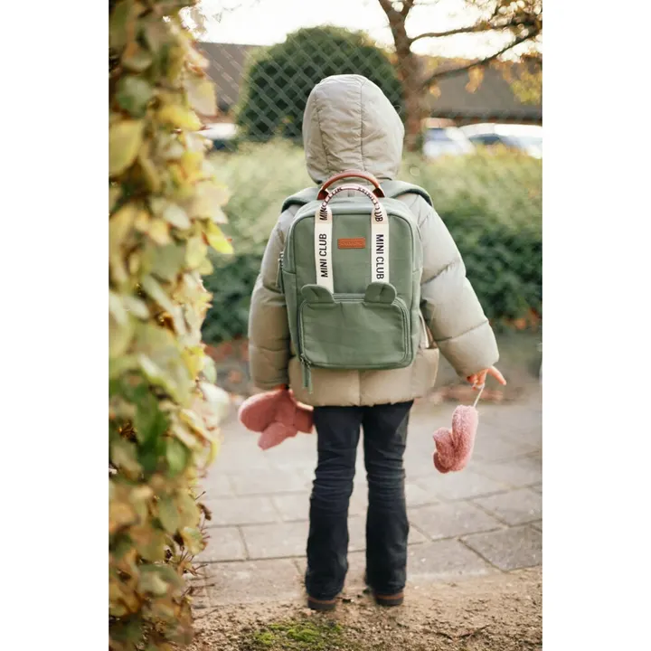 Рюкзак дитячий Childhome Mini Club canvas green, арт. CWKIDSCGR — Photo 20