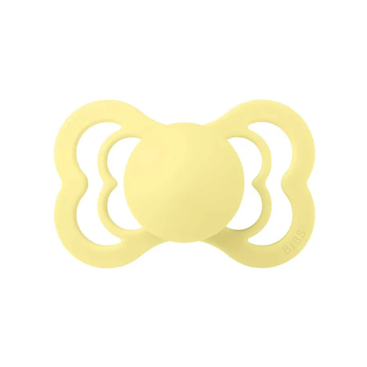 Соска пустушка BIBS Supreme Silicone Symmetrical (симетрична) – Sunshine/Peach Sunset (2 в упаковці) 0-6 міс. — Photo 10