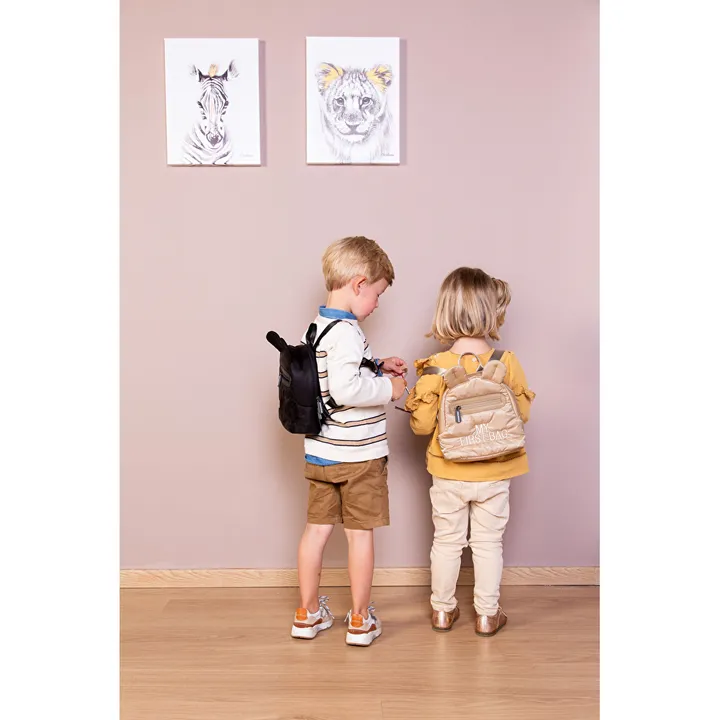 Рюкзак дитячий Childhome My first bag puffered beige, арт. CWKIDBPBE — Photo 27