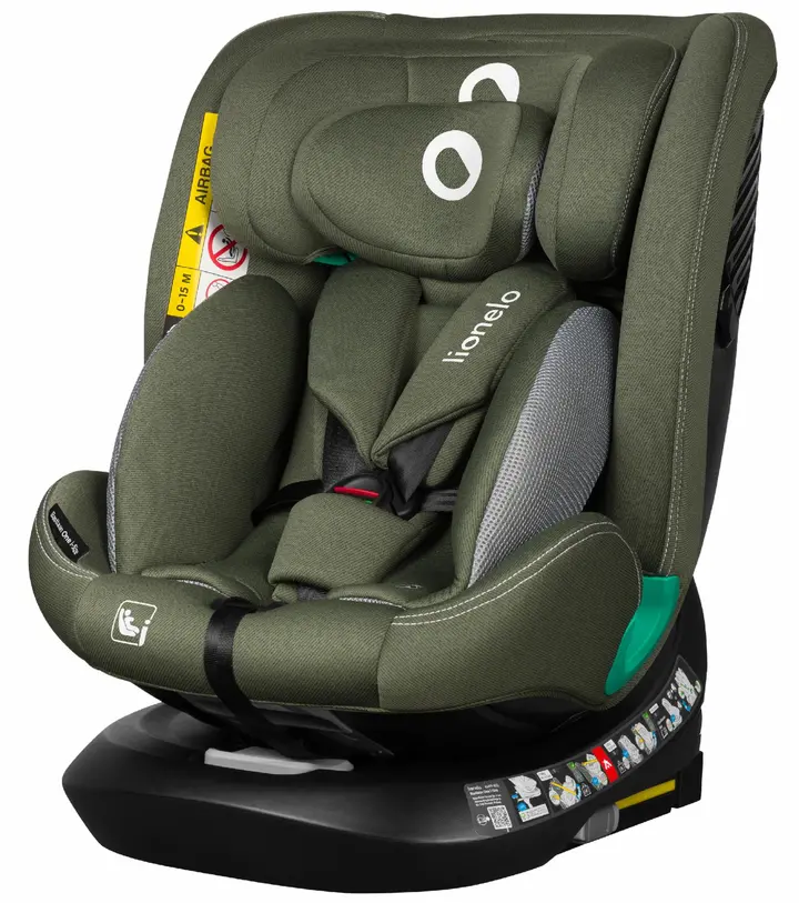 Дитяче автокрісло Lionelo BASTIAAN ONE I-SIZE GREEN OLIVE — Photo 6