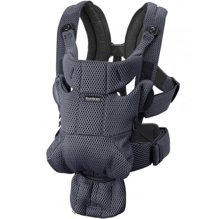 Рюкзак &quot;BB®Baby Carrier Move (Anthracite, Mesh)&quot;, синій (антрацит) — Photo 4