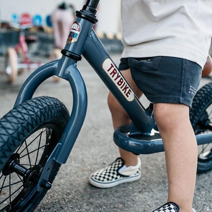 Триколісний балансуючий велосипед Trybike 2 в 1 (колір сірий) — Photo 16