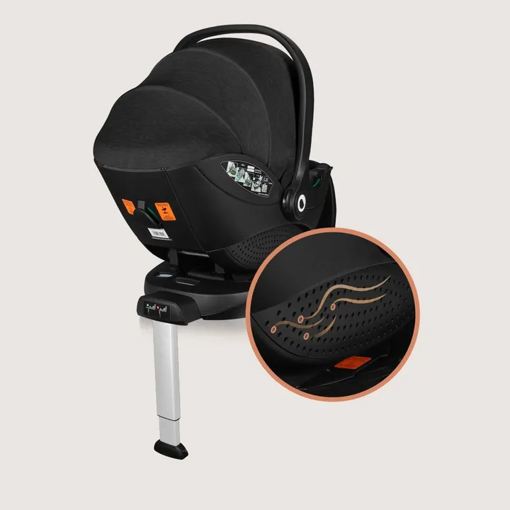 Дитяче автокрісло Lionelo MOXIE I-SIZE BLACK CARBON — Photo 5