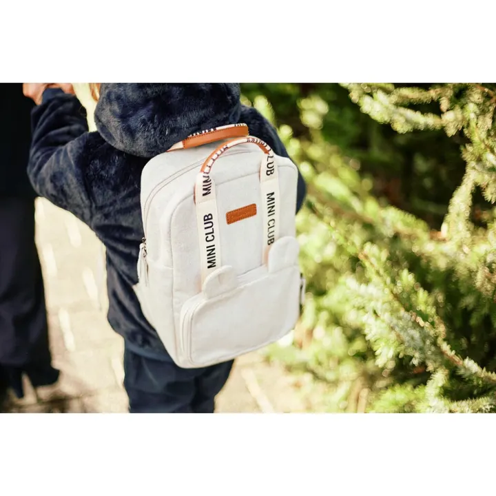 Рюкзак дитячий Childhome Mini Club canvas off white, арт. CWKIDSCOW — Photo 22