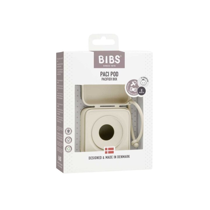 Контейнер для пустушок BIBS Pacifier Box Ivory — Photo 15