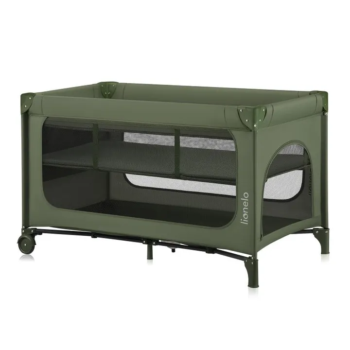 Манеж-ліжко Lionelo JASMIN EASY FOLD GREEN OLIVE — Photo 9