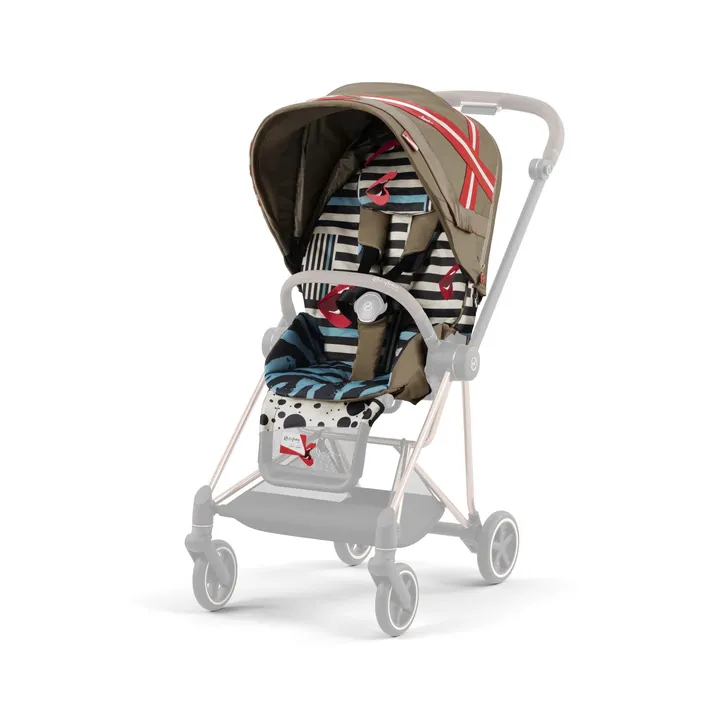 Чохол тканинний для прогулянкового блоку Cybex Mios by Karolina Kurkova One Love — Photo 6