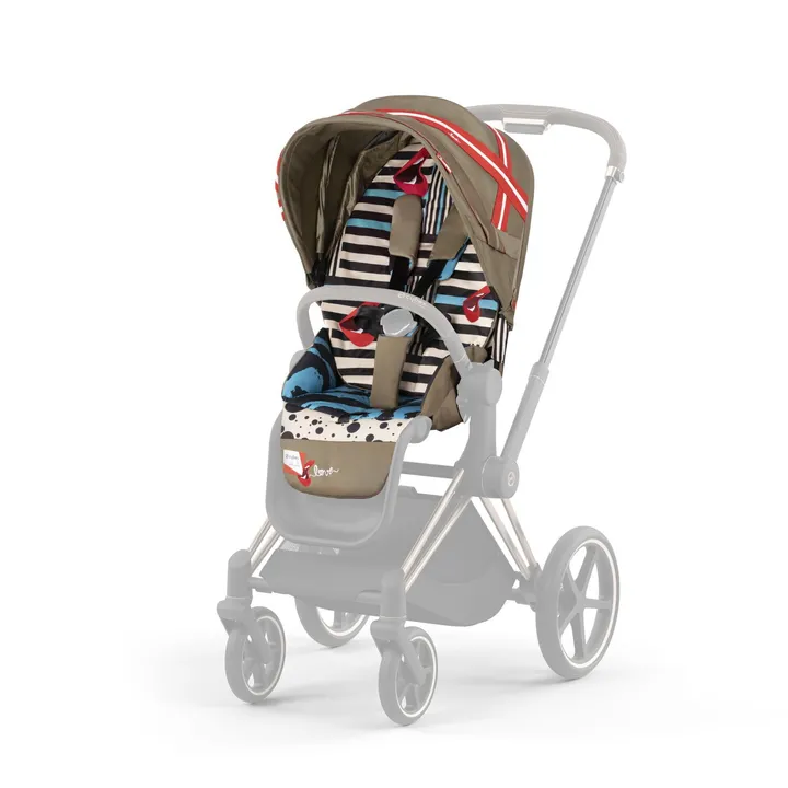 Текстиль для прогулянкового блоку Cybex Priam by Karolina Kurkova One Love — Photo 3