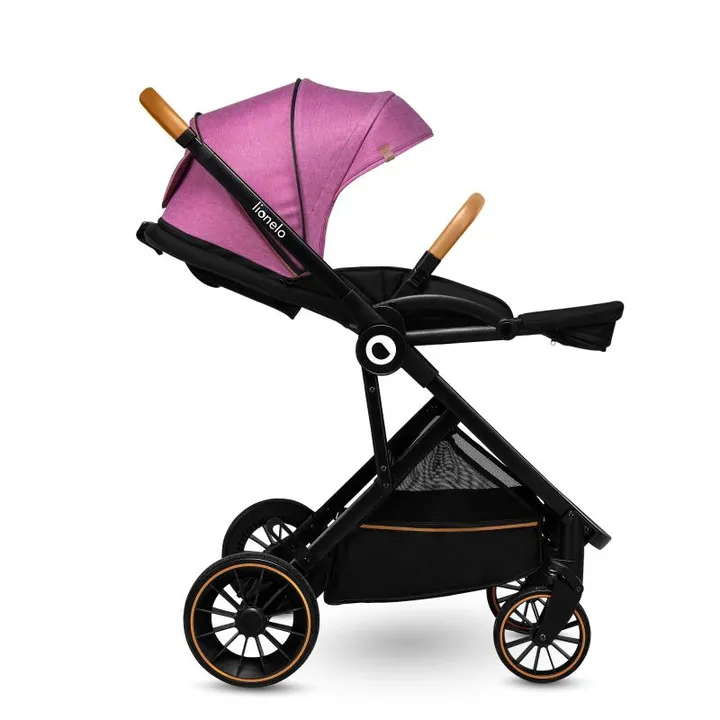 Прогулянкова коляска Lionelo RIYA PINK VIOLET — Photo 4