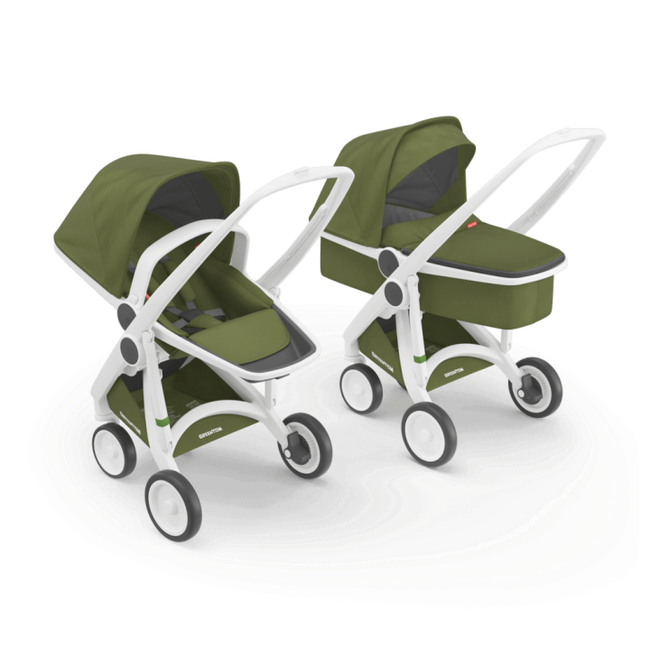 Коляска Greentom 2-в-1: Carrycot, Reversible — Photo 9