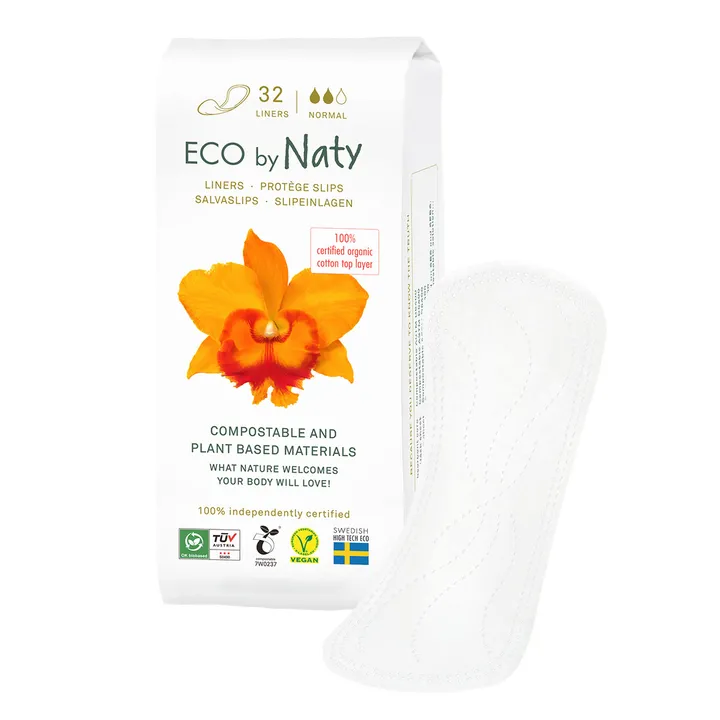 Органічні щоденні прокладки Eco by Naty Normal 32 шт — Photo 10