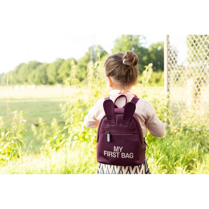 Рюкзак дитячий Childhome My first bag aubergine — Photo 20