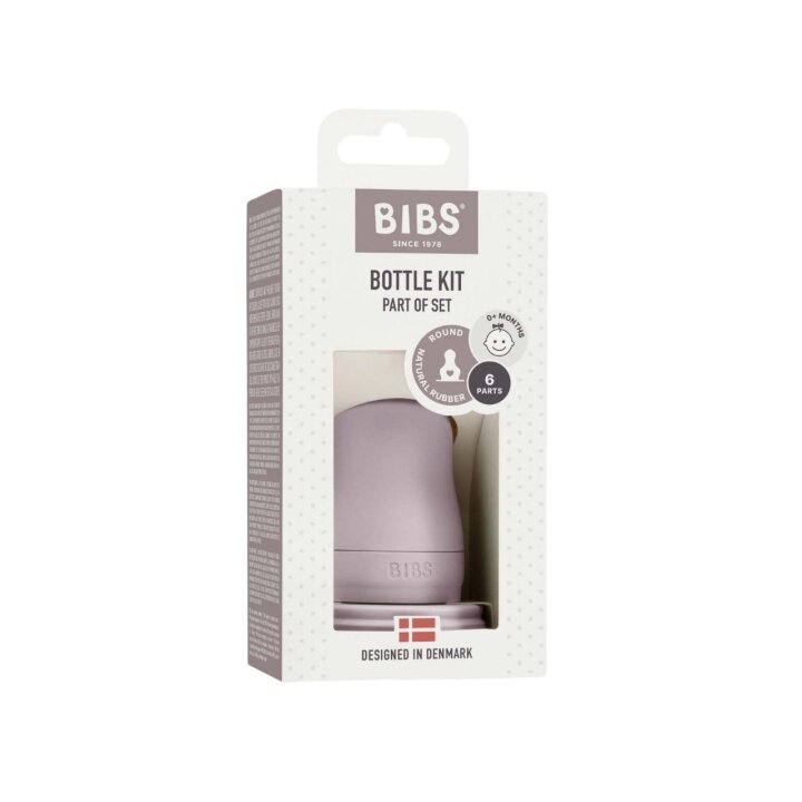 Змінний набір для пляшечки BIBS Bottle Kit 2 Dusky Lilac — Photo 3