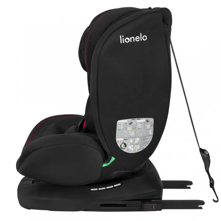 Дитяче автокрісло Lionelo BASTIAAN I-SIZE BLACK RED — Photo 19