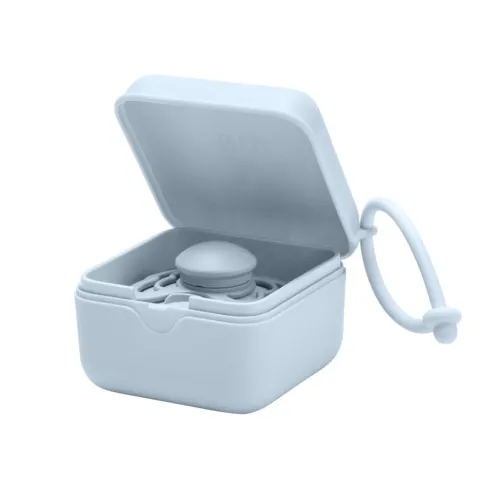 Контейнер для пустушок BIBS Pacifier Box Baby Blue — Photo 13