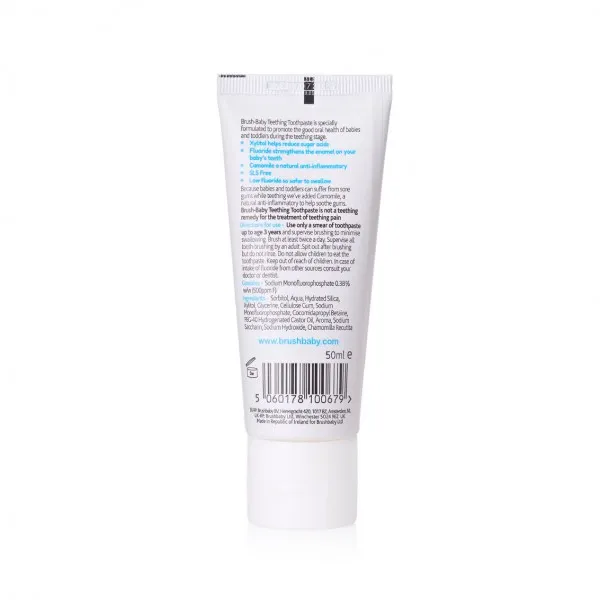 Зубна паста для немовлят Teething Baby (від 0 до 2 років), (Brush-baby) — Photo 3