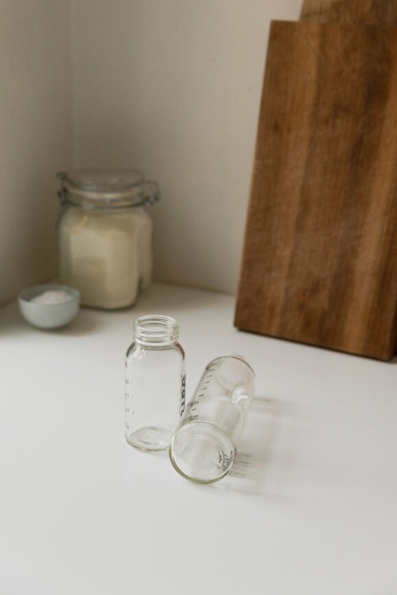 Скляна дитяча пляшечка BIBS Baby Glass Bottle 225 мл — Photo 6