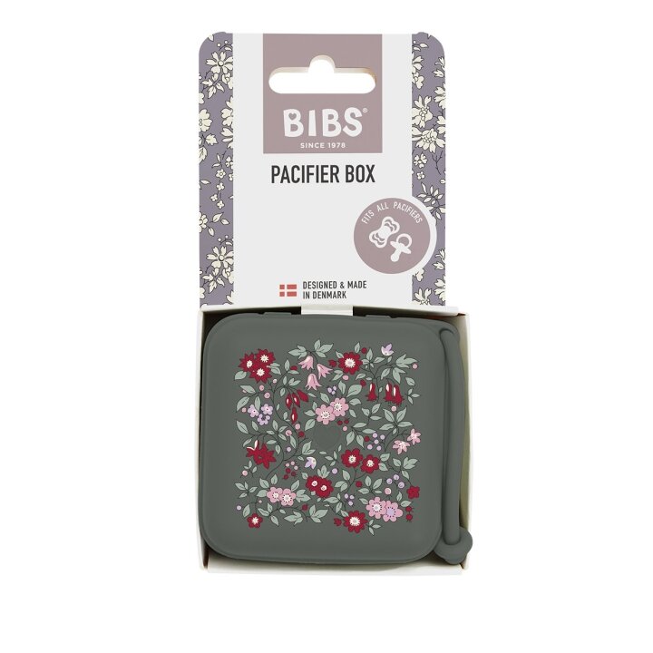 Контейнер для пустушок BIBS x Liberty Pacifier Box – Chamomile Lawn Pine — Photo 5