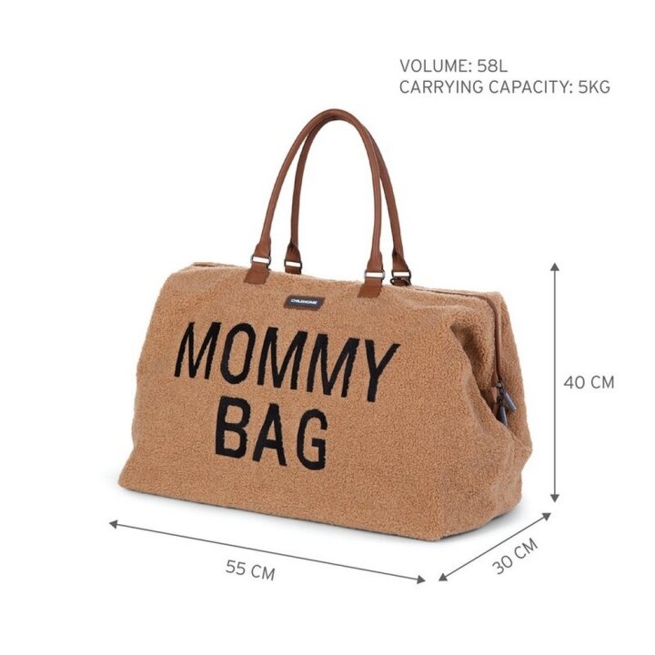 Сумка Childhome Mommy bag teddy beige — Photo 29