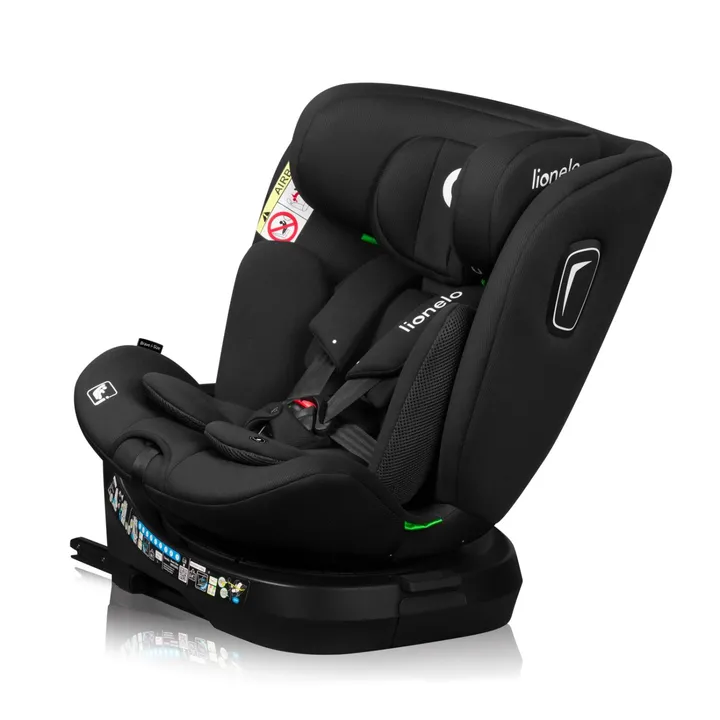 Дитяче автокрісло Lionelo BRAVE I-SIZE BLACK CARBON — Photo 5