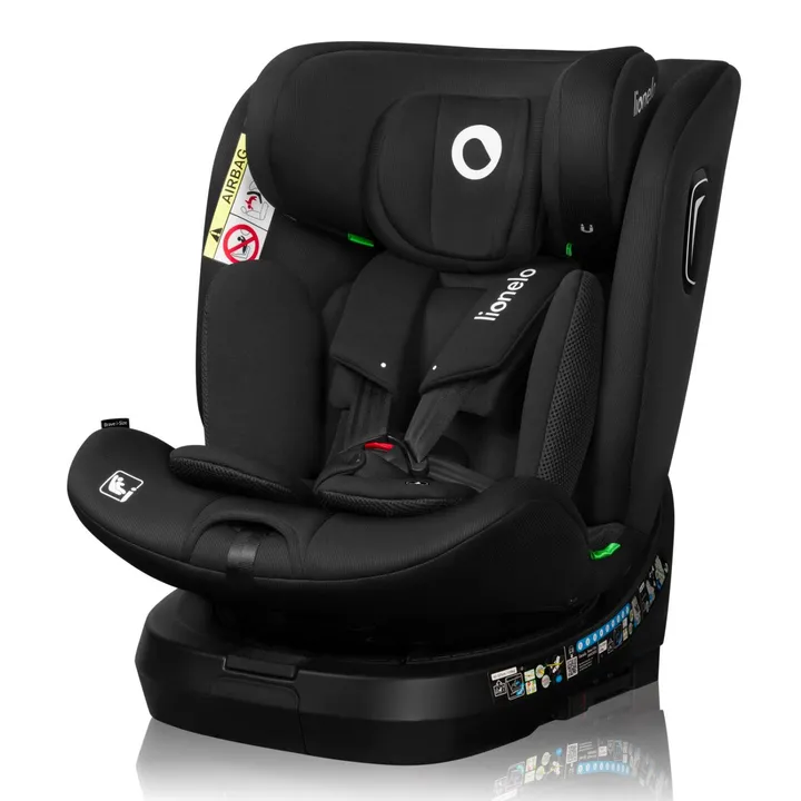 Дитяче автокрісло Lionelo BRAVE I-SIZE BLACK CARBON — Photo 3