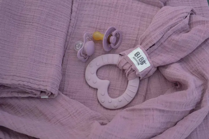 Муслінова тканина пелюшка BIBS Muslin Swaddle 1 шт в упаковці 120*120 см з сумкою для зберігання Petrol — Photo 25