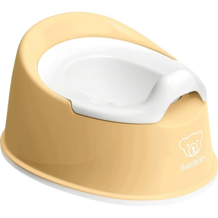 Горщик Смарт (Smart Potty), блідо-жовтий/білий — Photo 2