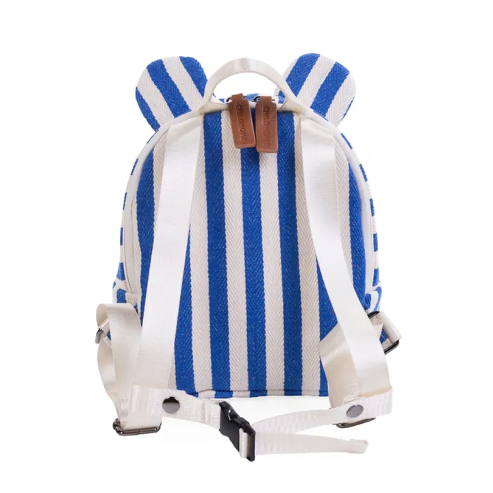 Рюкзак дитячий Childhome My first bag stripes electric blue, арт. CWKIDBSTBL — Photo 17