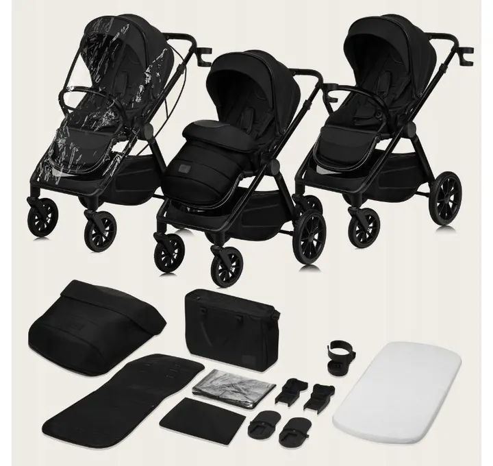 Універсальна коляска 2 в 1 Lionelo LAYLA 2IN1 BLACK ONYX — Photo 6