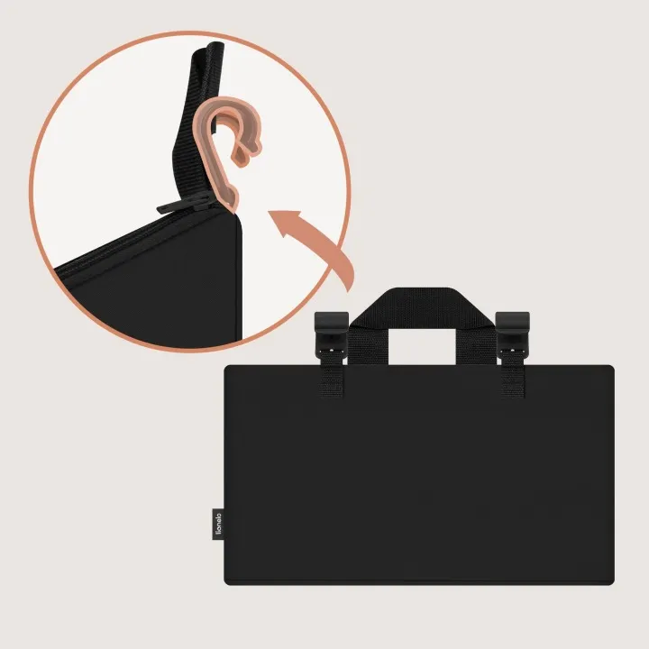 Органайзер для ліжечка Lionelo SIDEPOCKET MEDIUM BLACK — Photo 8
