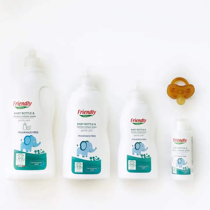 Органічний миючий засіб для дитячого посуду, пляшок, сосок Friendly Organic 100 мл — Photo 12