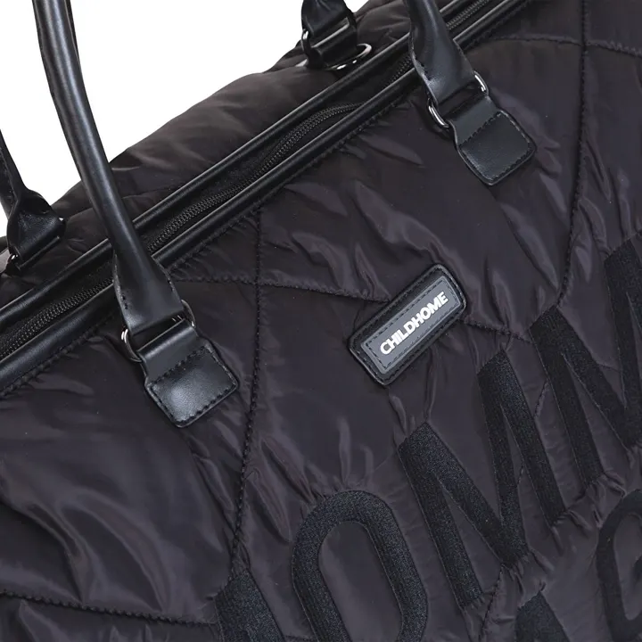 Сумка Childhome Mommy bag puffered black, арт. CWMBBPBL — Photo 20
