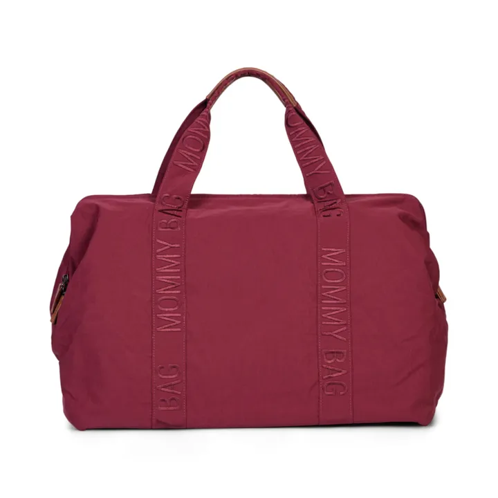 Сумка Childhome Mommy bag Signature burgundy, арт. CWMBBSUBU — Photo 15