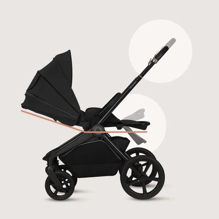Універсальна коляска 2 в 1 Lionelo FREYA 2IN1 BLACK ONYX — Photo 10