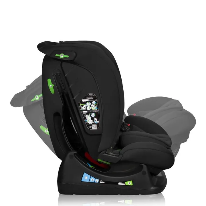 Дитяче автокрісло Lionelo IZZY I-SIZE BLACK CARBON — Photo 7