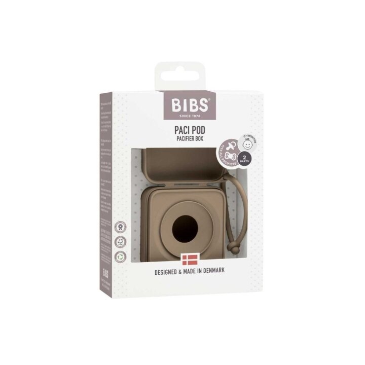 Контейнер для пустушок BIBS Pacifier Box Dark Oak — Photo 15