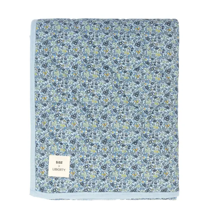 Стьобана ковдра BIBS x Liberty Quilted Blanket Eloise-ivory — Photo 12