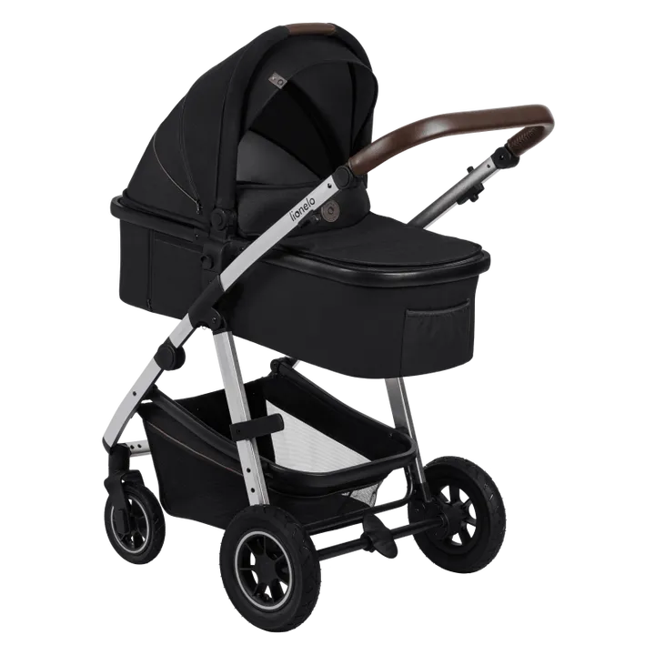 Універсальна коляска 3 в 1 Lionelo AMBER BLACK SILVER — Photo 7