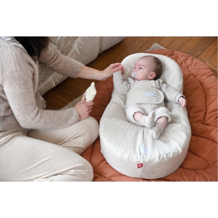 Матрац дитячий Red Castle Cocoonababy ергономічний лляний — Photo 10