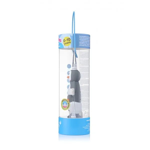 Електрична зубна щітка Sonic Toothbrush (0-10 років) - Пінгвін, (Brush-baby) — Photo 7