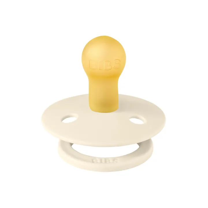 Пустушка Studio Colour Latex Round (кругла) Block – Ivory / Pine 6-18 міс. — Photo 4