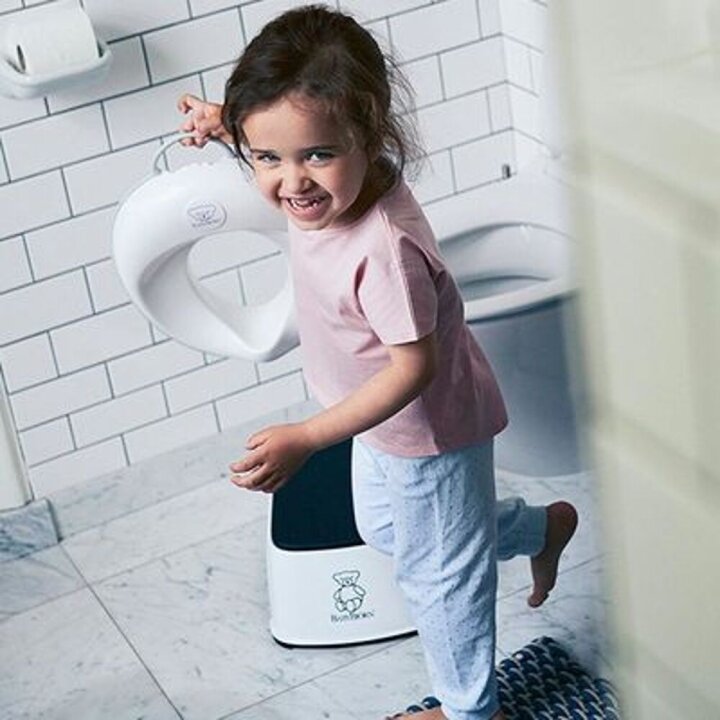 Сидіння до унітазу (Toilet Trainer) білий/сірий — Photo 3