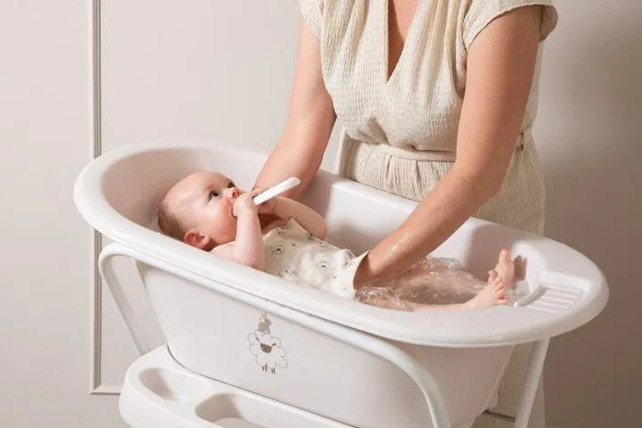 Дитяча ванночка з підставкою Thermo Click Bebe-Jou Mocha Mousse — Photo 20