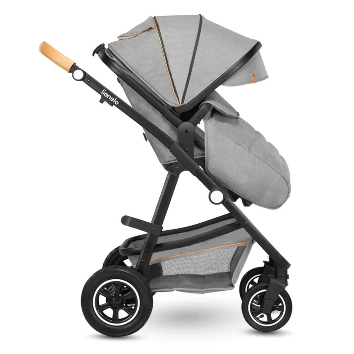 Універсальна коляска 3 в 1 Lionelo AMBER GREY STONE — Photo 8