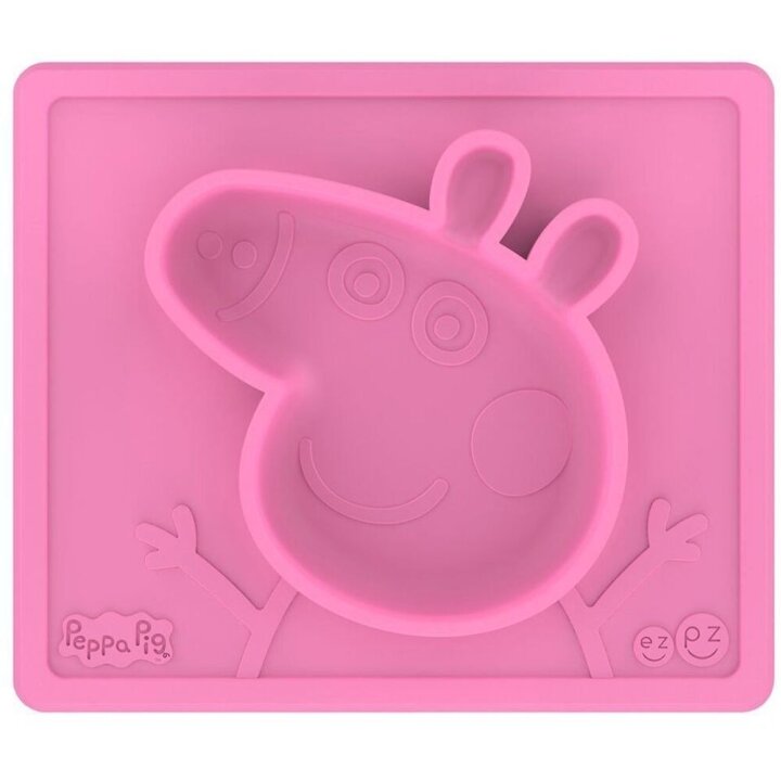 Тарілка-килимок рожевий EZPZ PEPPA PIG MAT — Photo 7