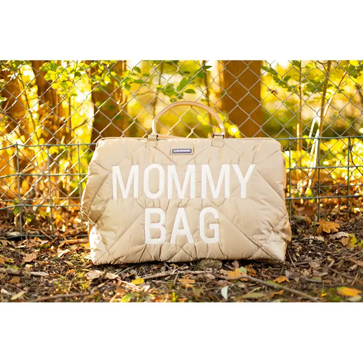 Сумка Childhome Mommy bag puffered beige, арт. CWMBBPBE — Photo 25